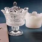 SNASAN изысканная коробка для хранения короны, орнамент, силиконовая форма для изготовления ювелирных изделий своими руками