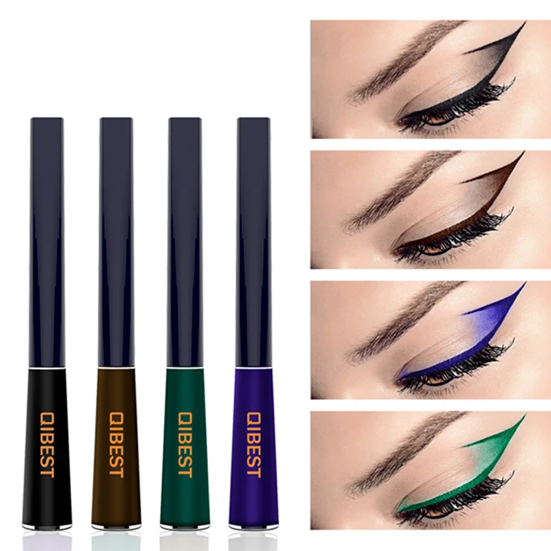 12 цветов Матовая жидкая подводка для глаз водостойкая стойкая легкая в нанесении
