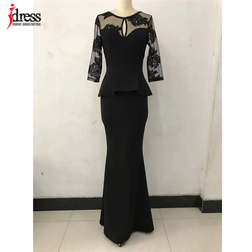 Модные платья iDress женские летние длинные 2021 женское элегантное длинное вечернее