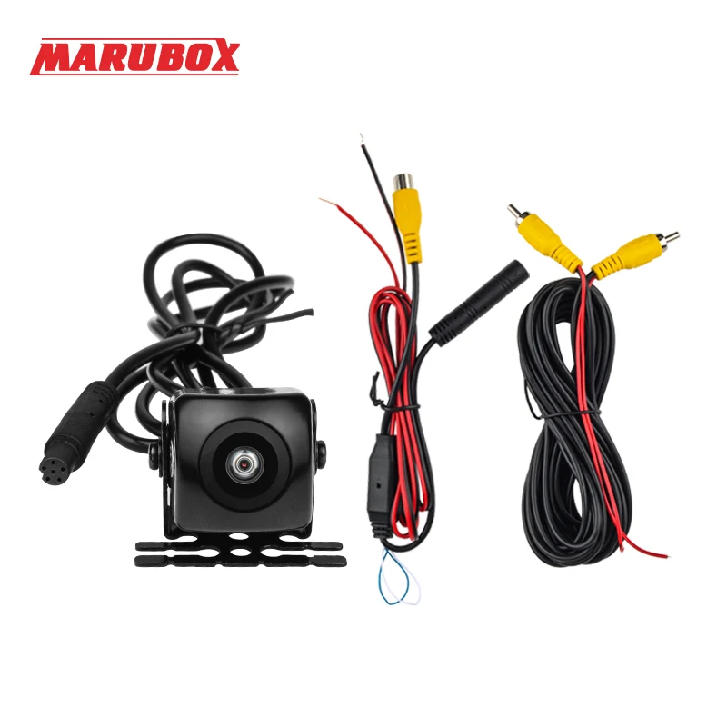Камера заднего/переднего вида MARUBOX M200 угол обзора 190 градусов металлический