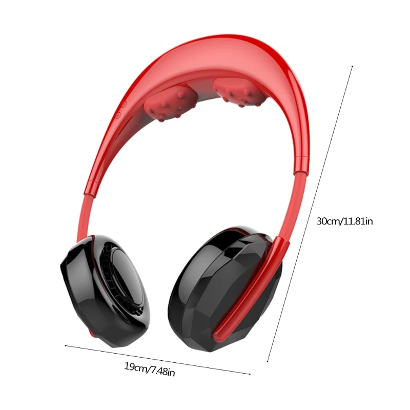 

Portable Hanging Neck Fan Wearable Foldable USB Charging Sports Lightweight Mini Fan e for Traveling