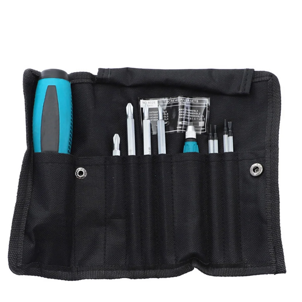 

10pcs Precision Magnetic Screwdriver Set Phillips Slotted Star Bits Repair Tool Multifunctional SEC88