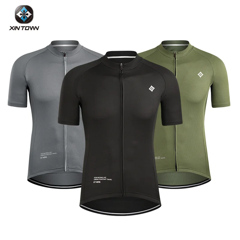 

2021 Cycling Jersey Man Mountain Bike Clothing Quick-Dry Racing MTB Bicycle Clothes Uniform Breathable Cycling Clothing -40