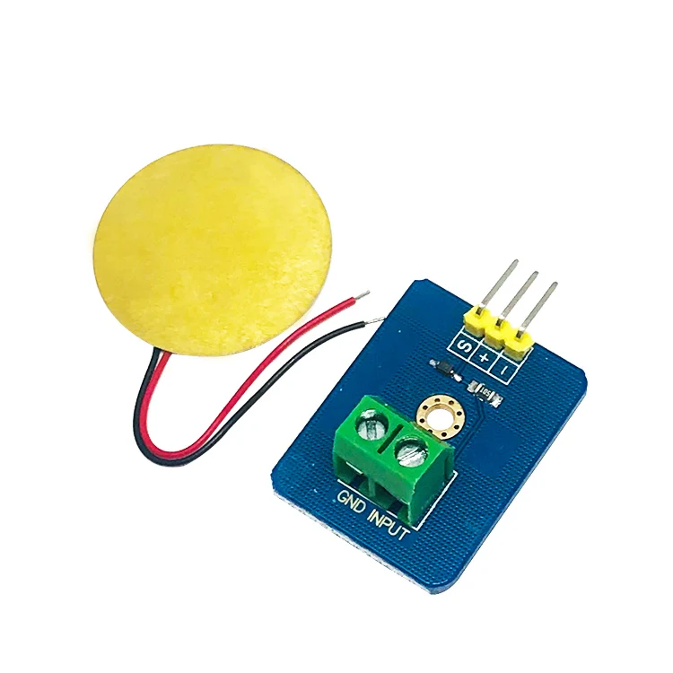 DIY KIT 3 В/5 В керамический пьезо модуль датчика вибрации аналоговый контроллер