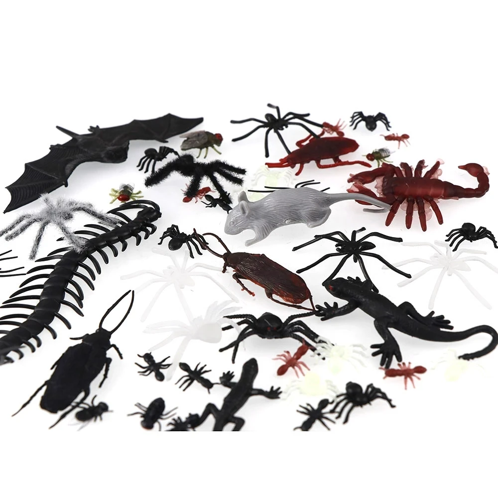 44 шт Моделирование Пластик Смешные летучая мышь тараканами средство поддельные