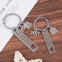 new home keychain 2021 housewarming gift for new homeowner house keyring diy