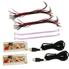 USB-кодировщик с нулевой задержкой для аркадной игры, для ПК, Raspberry Pi, джойстик, кнопка SANWA, 2 игрока, сделай сам