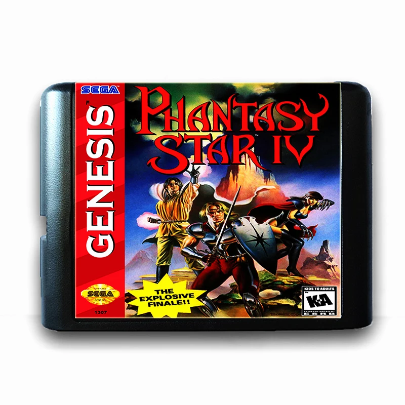 Игровая карта Phantasy Star 4 для 16 бит Sega MD Mega Drive Genesis US PAL Version игровая