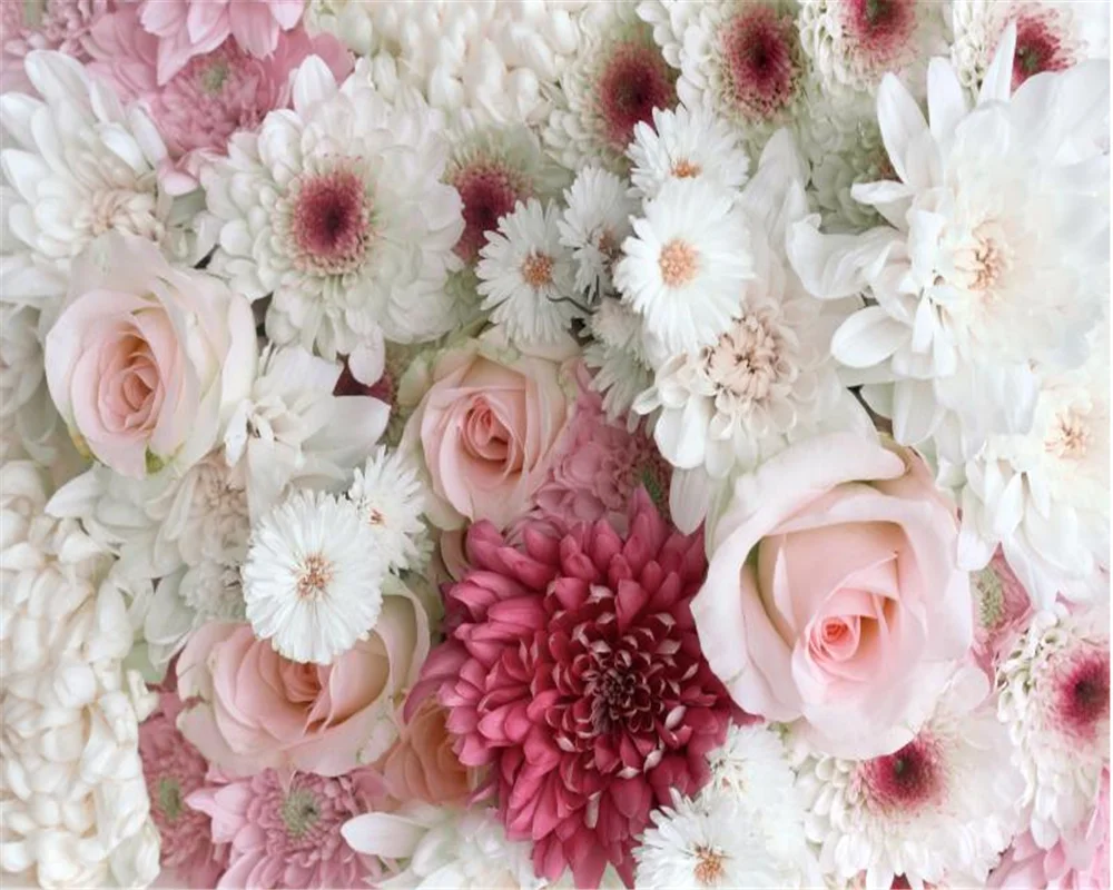 Beibehang европейские классические обои ретро ручной работы цветок ТВ спальня