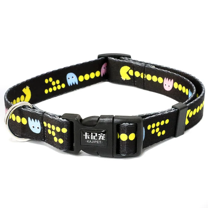 Лучшие продажи собачий ошейник с принтом милые модные для маленьких собак