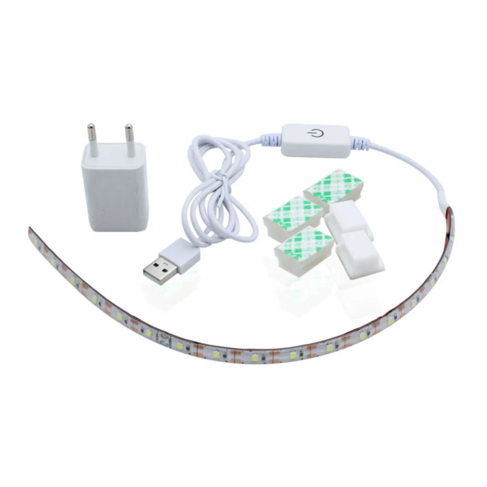 

Светодиодная лента для швейной машины DC5V гибкая USB-светильник для шитья 30 см промышленная машина Рабочая светодиодный ная светильник s