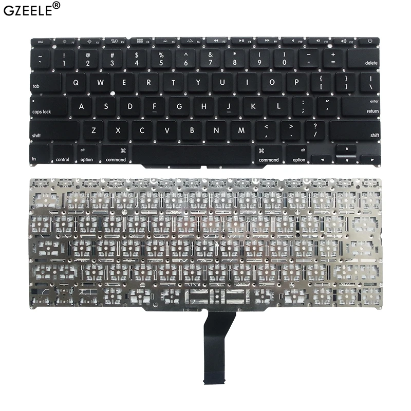 

GZEELE US/UK New English Laptop Keyboard For Apple Macbook Air 11" A1370 A1465 MC968 MC969 MD223 MD224 MC505 MC506 without frame