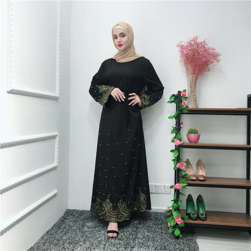 Vestidos Рамадан кафтан абайя арабское мусульманское платье Caftan Marocain Турция хиджаб
