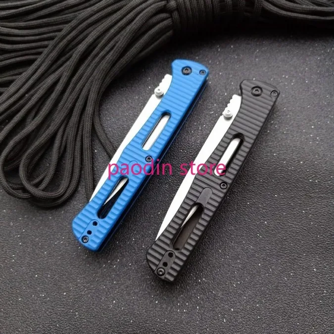 Нож-бабочка BM 417 BM417 складной нож для мытья камня + сатин лезвие 440C охотничий