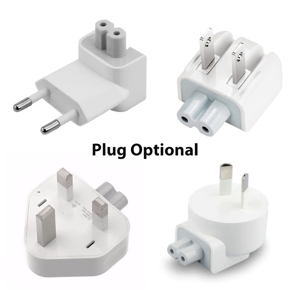 

45W 60W 85W Magnetic*1 L-Tip Laptop Power Adapter Charger For Apple Macbook Air Pro A1181 A1184 A1278 A1286 A1343 11" 13" 15" 17