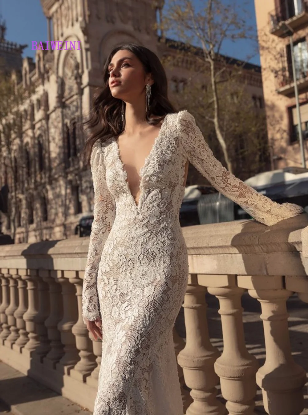 Vestido de noiva Новое поступление сексуальные Simlple Свадебные платья 2021 Русалка Вышивка