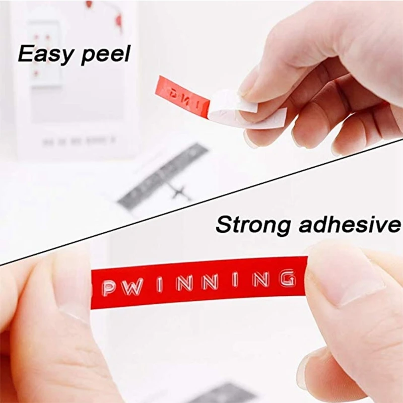 9 мм x для Dymo машина тиснения этикеток и белый на