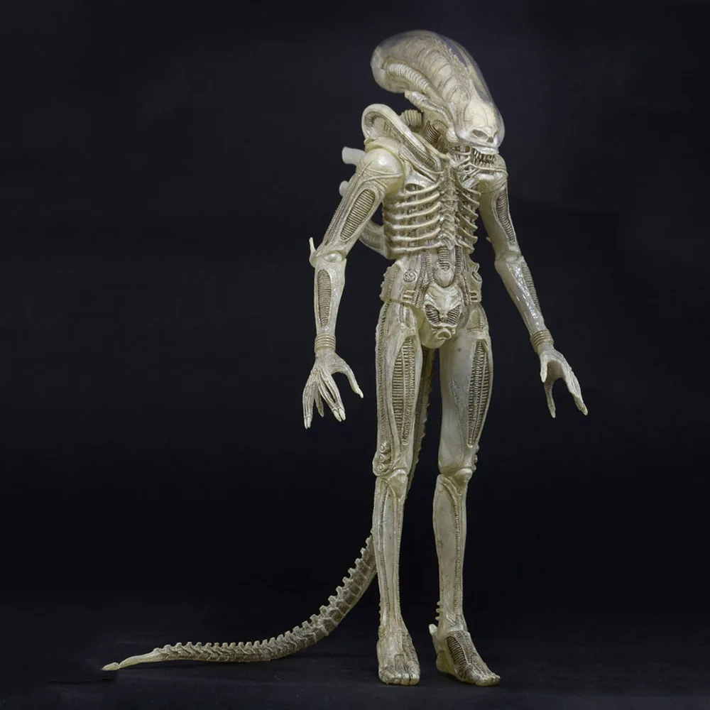 

In Stock 1/4 Scale NECA Aliens Warrior Joints Movable Translucent Alien Iron Blood Anime Figure for Fans Holiday Gifts
