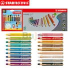 Немецкий цветной карандаш STABILO, нерастворимый в воде карандаш 886, набор карандашей 6 10 18 цветов