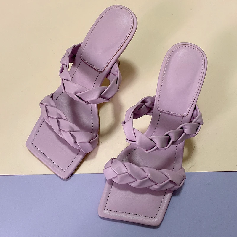 

Women's Sandals Fashion Summer Woman 2021 Chunky Women Heels Sandals Casual Gladiator Slipper Female Shoes Women Zapatos Mujer
