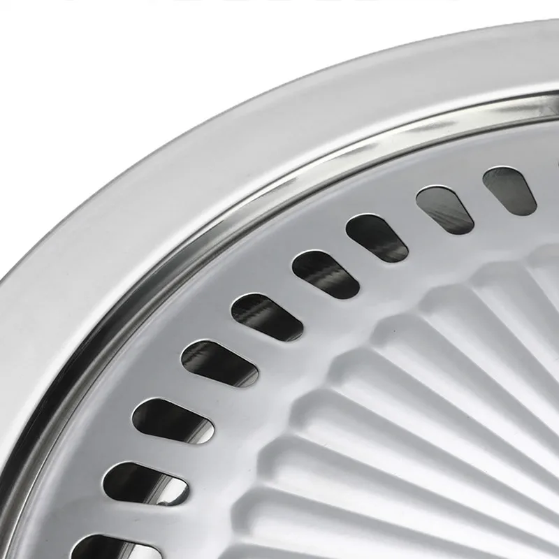 Бездымный гриль барбекю сковорода газовая Бытовая антипригарная плита