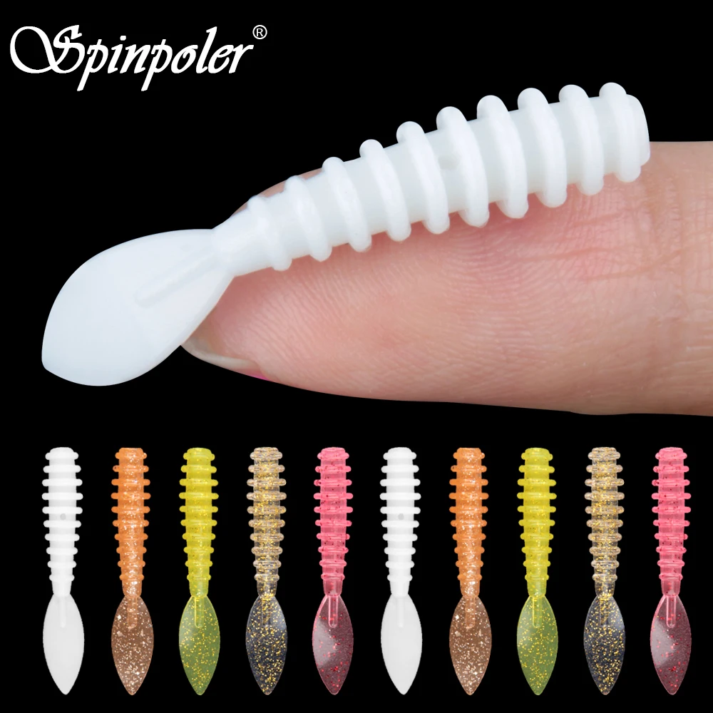 10 шт. мягкие пластиковые искусственные рыболовные приманки в виде хвоста | Спорт