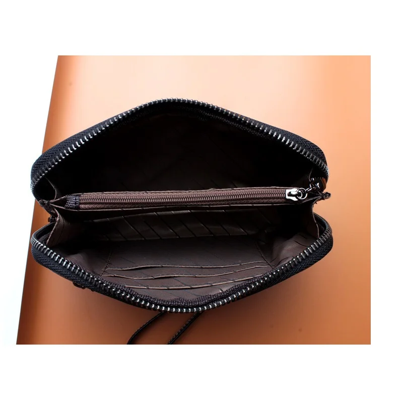 

Fashion Women Genuine Leather Clutches Bag High Quality Portable Phone Bag Luxury Wallet Long Purses Card Holder Money Coin Bag