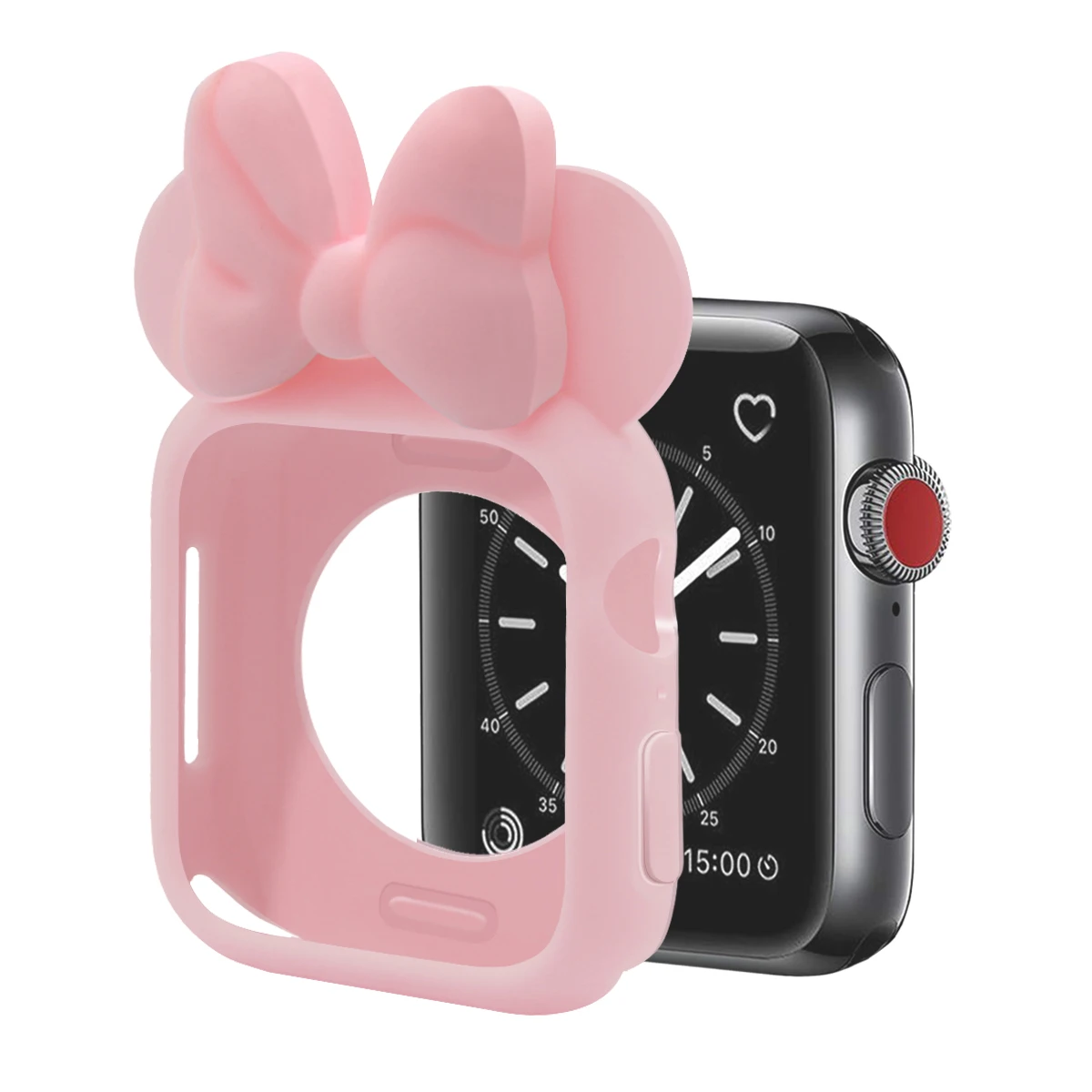 Чехол Serilabee MI NI для apple watch 4, 5, 3, 2, 1, 40 мм, 44 мм, милый защитный ТПУ чехол s для iwatch series 4, 5, 3, 2, 1