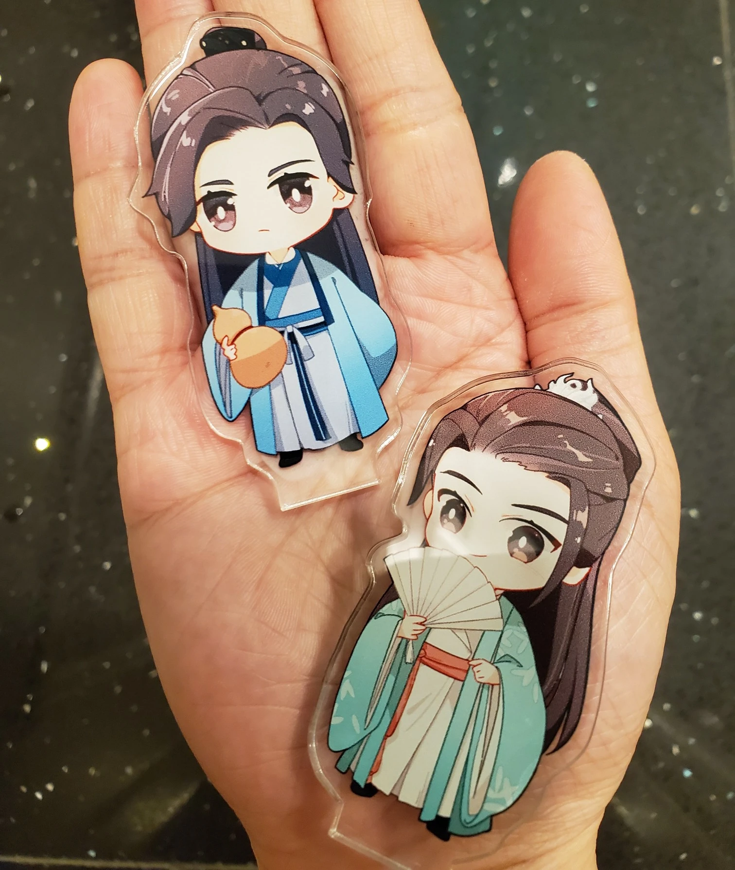 

Милый акриловый брелок с аниме надписью «WORD OF HONOR Zhou Zishu Wen Kexing», модель с подвеской, школьная сумка, игрушки, брелки, рождественские подарки