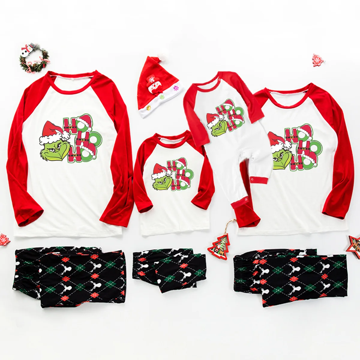 

Family Christmas Pajamas 2021 Underwear Set Sleepwear Cotton women Winter Pajamas Home Clothes pijama Navidad