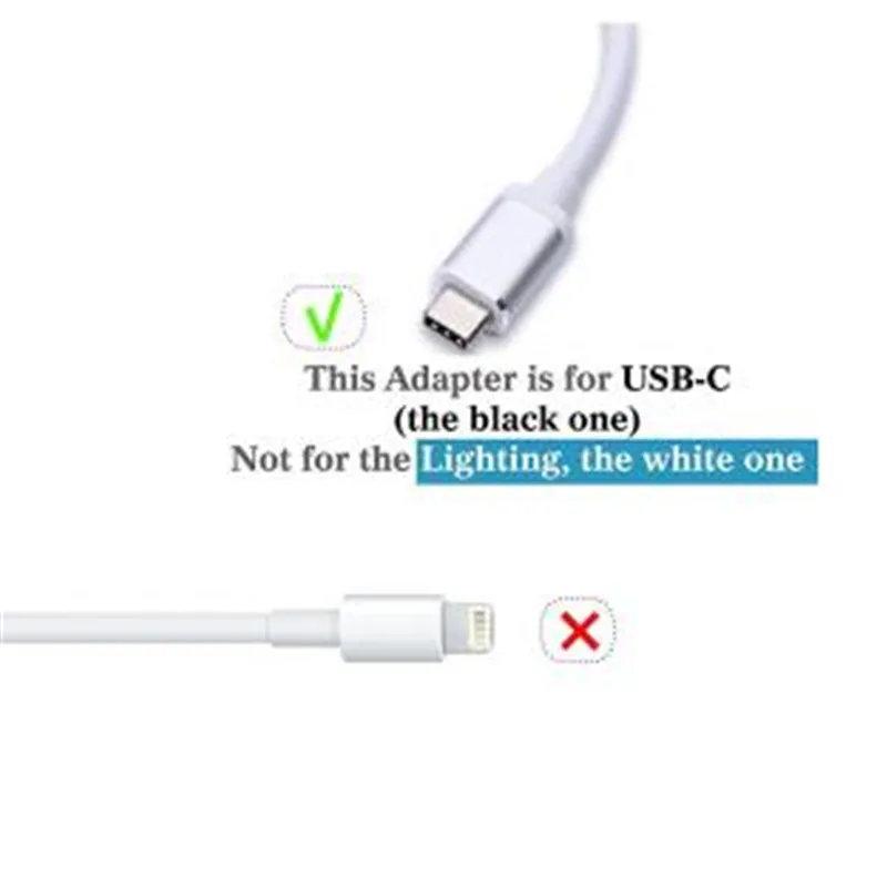 USB-C USB 3.1 Type C к HDMI Digital AV VGA OTG и Female Адаптер зарядного устройства для нового Mac book Pro |
