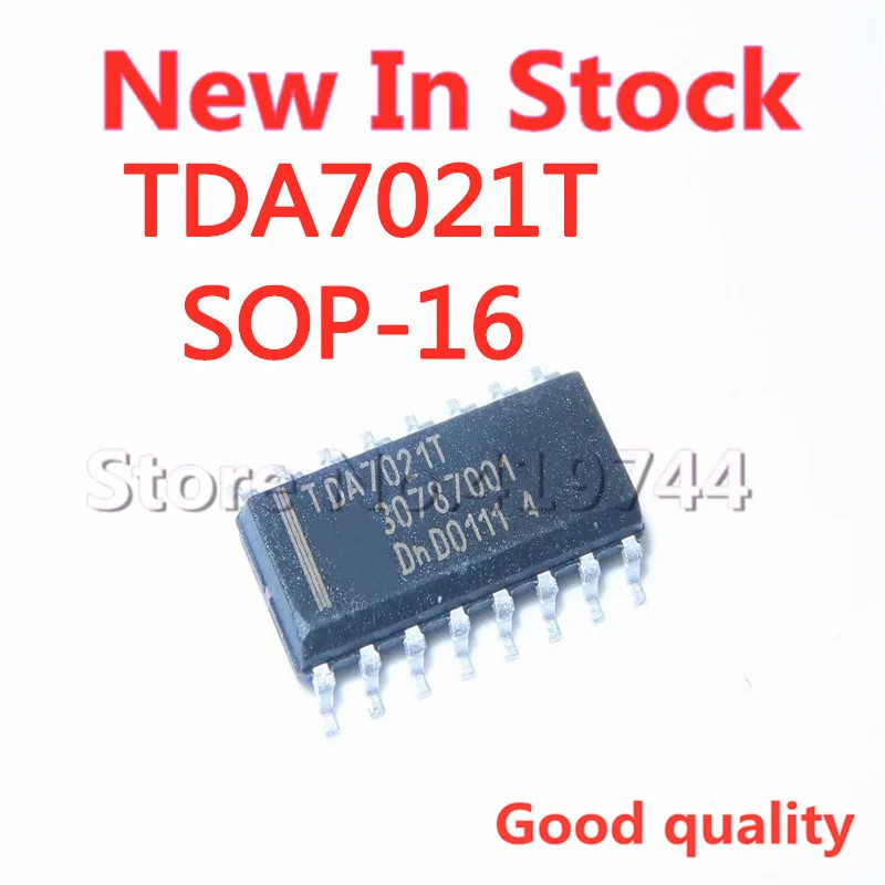 

5 шт./лот TDA7021T TDA7021 лапками углублением SOP-16 один чип с приемом УКВ-диапазона и короткого замыкания в наличии новый оригинальный IC