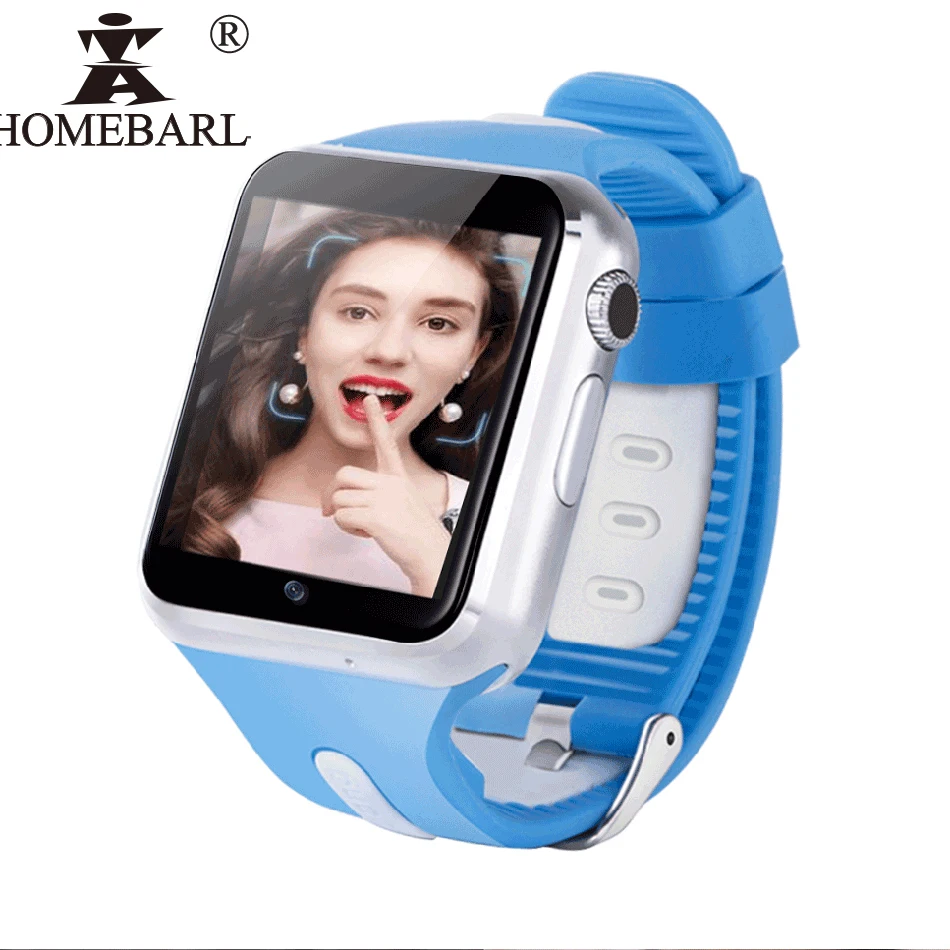 Умные часы HOMEBARL V5W 3G сетевые для детей Wifi GPS позиционирование HD камера кнопка SOS