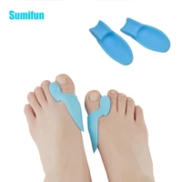 2pcs soft silicone big toe separator thumb bunion protectors hallux valgus adjuster corrector foot care tool pedicure z66101