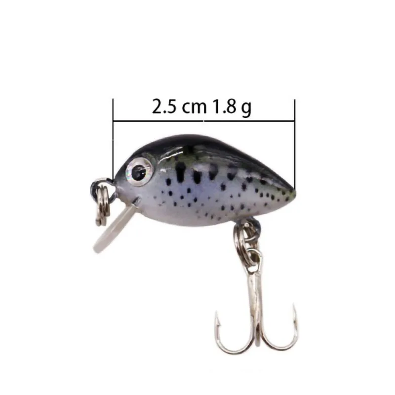 Рыболовная приманка маленькая Приманка плавающая искусственная воблеры