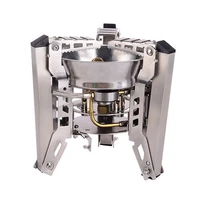 b16 6800w strong power outdoor split gas stove foldable camping picnic stove portable camping gear