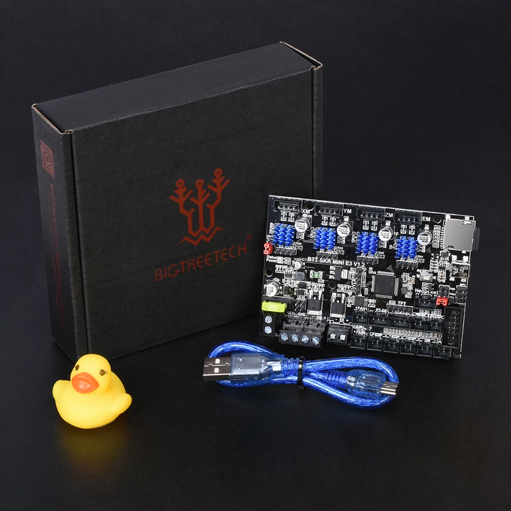 Плата управления BIGTREETECH SKR Mini E3 V1.2 32 бит TMC2209 UART + двойной модуль Z детали для