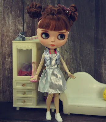 Одежда ручной работы для кукол Blythy юбка-пачка модная одежда Blythe детская игрушка