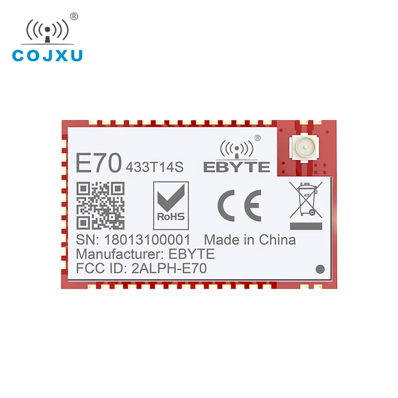 

CC1310 433mhz 25mW cojxu E70-433T14S Dual Core ARM uhf Wireless Transceiver Transmitter Receiver cc1310 module 433mhz