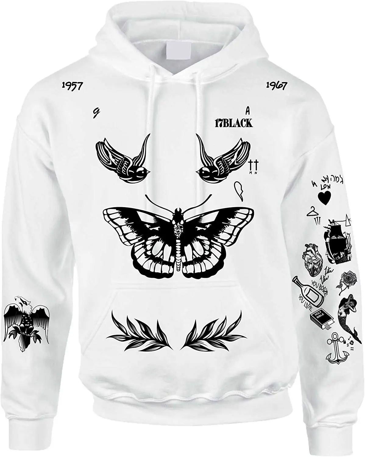 Толстовка с капюшоном для взрослых принтом Гарри модный топ мужчин и женщин