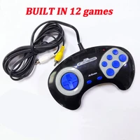 cheap wired controller gamepad built in 12 games for sega tv video game console retro consola gaming videogame av output