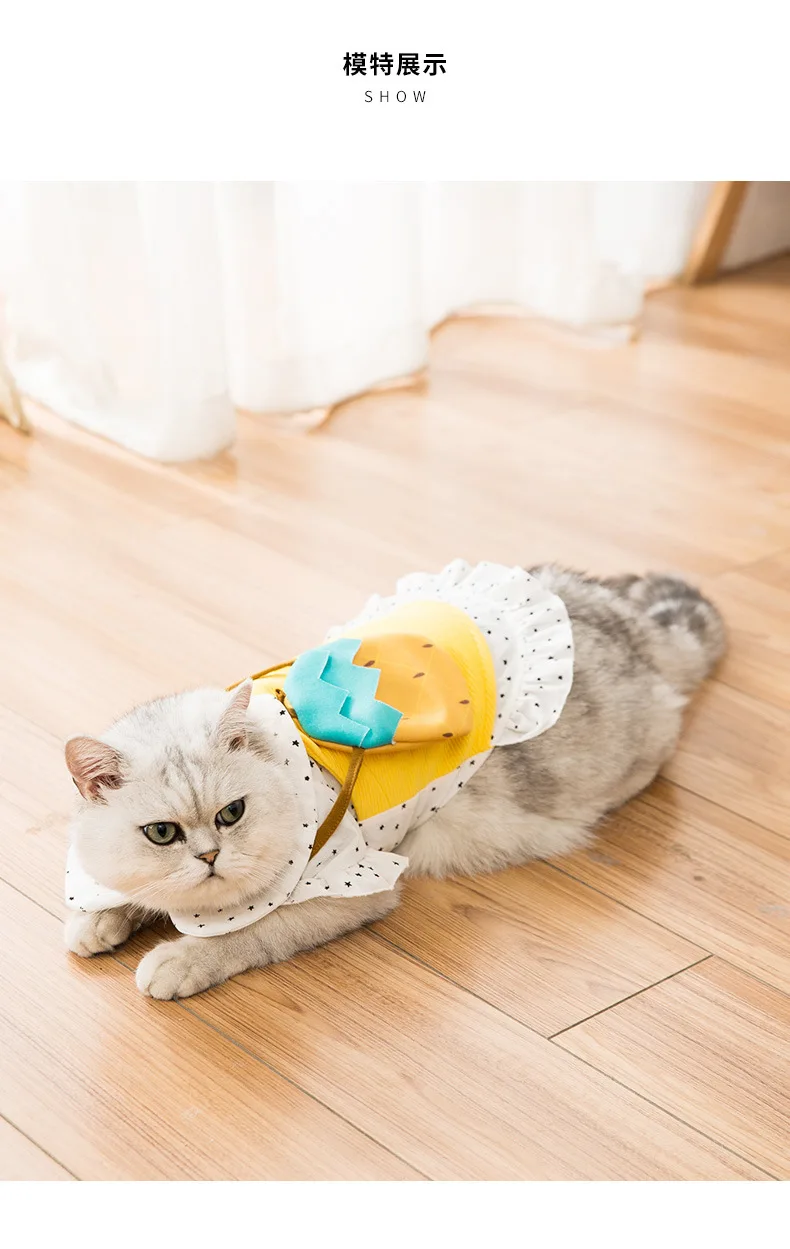 Кота летняя одежда светильник и милые Стильная удобная с принтом &quotГраффити&quot