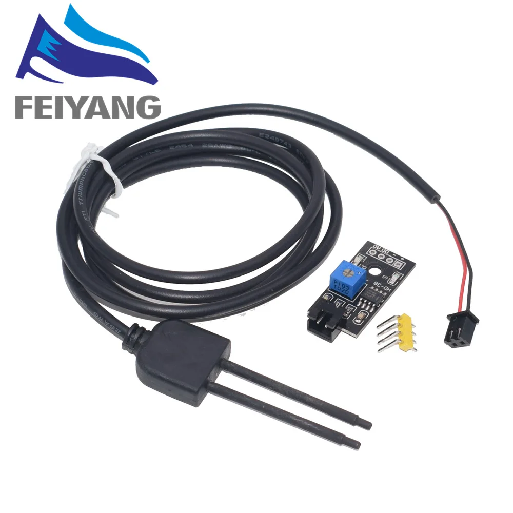 1PCS Soil Moisture Sensor and Detector Module Test Humidity Corrosion Resistance Probe For Arduino | Электронные компоненты и