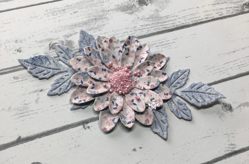 Mmao ремесла металлические стальные Вырубные штампы новый цветок лист Декор