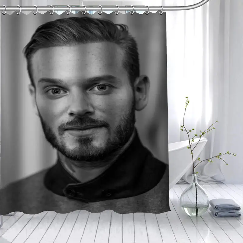 Новое прибытие M Pokora занавеска из полиэстеровой ткани высокой четкости Печать Водонепроницаемая занавеска для ванной 12 крюк занавес для ванной - Цвет: 13