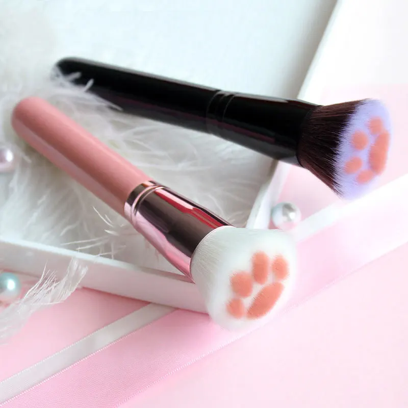

Makeup Brush Cat Claw Paw High Quality Soft Loose Powder Brush Women Blush Contour Repair Highlighter Cosmetics Makeup Tool