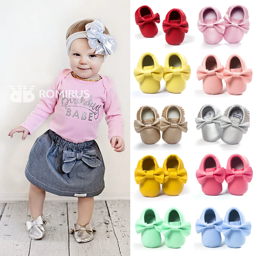 [Быстрая сделка] Модные детские мокасины с бахромой ручной работы на мягкой