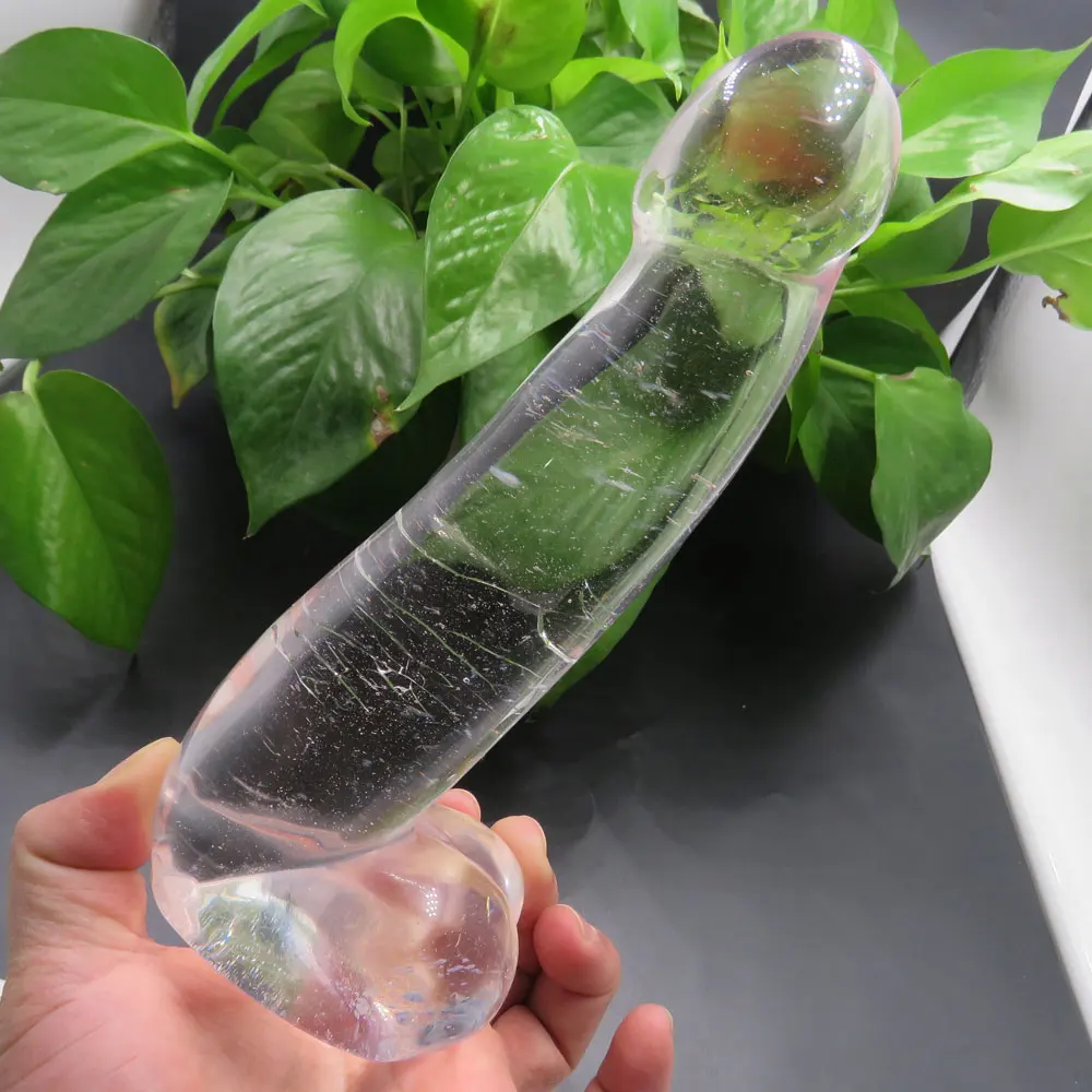 Новинка! 474 г белый опухший камень волшебная палочка для массажа тела 173*70*46 мм