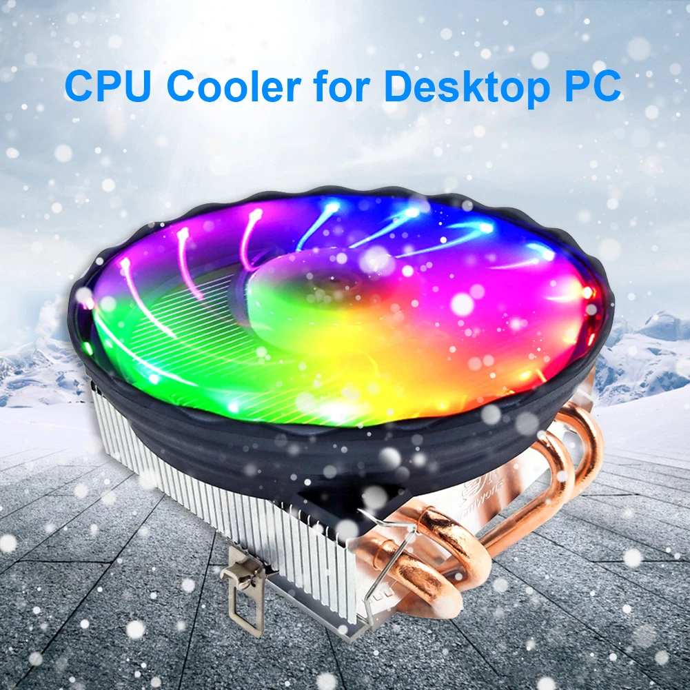 Кулер SNOWMAN для процессора Intel LGA 120/130 2011 мм 4 тепловых трубки 3 контакта 1200/1150 Вт -