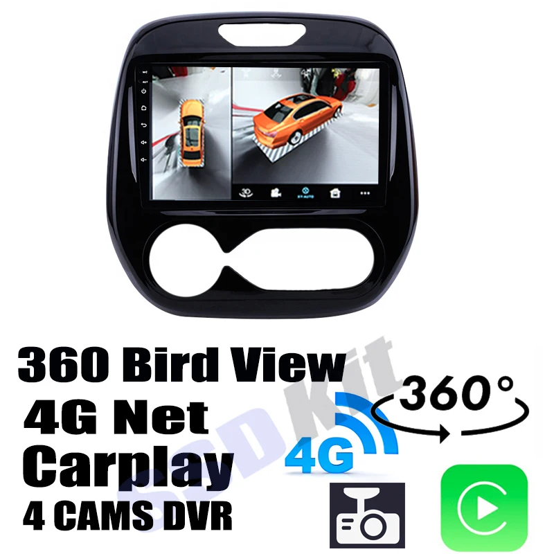 

Для Renault Captur QM3 Kaptur J87 CIS автомобильная аудио-навигация GPS Carplay DVR 360 Birdview около 4G Android системы